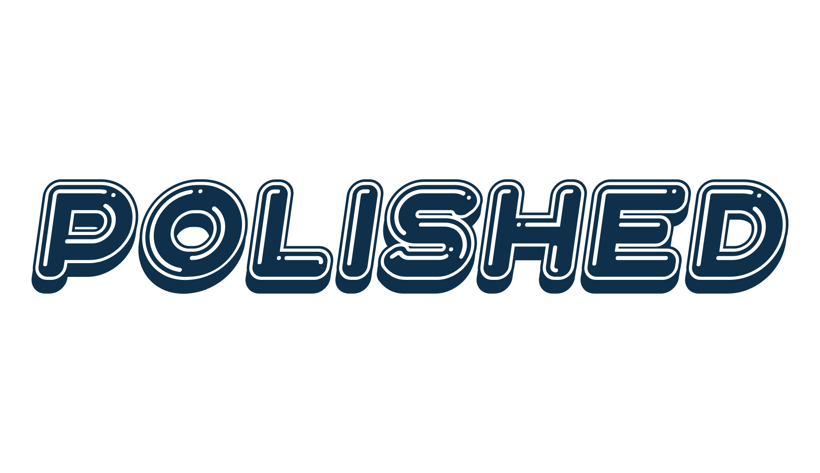 Polished, groovy font preview