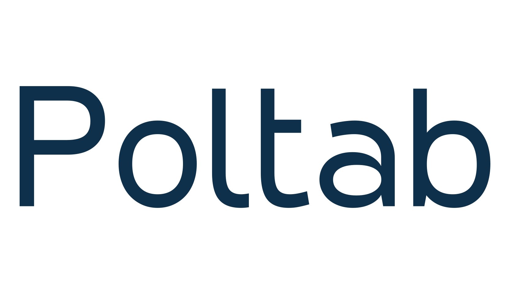 Poltab, basic sans serif font preview