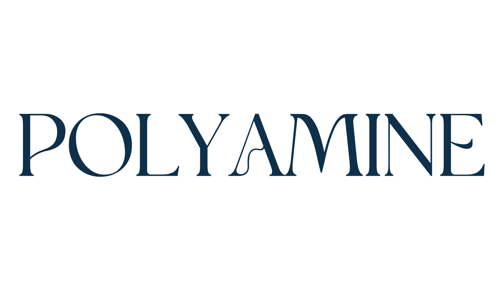 Polyamine, basic serif font preview