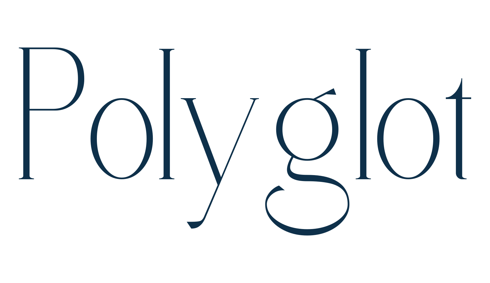 Polyglot, serif font preview