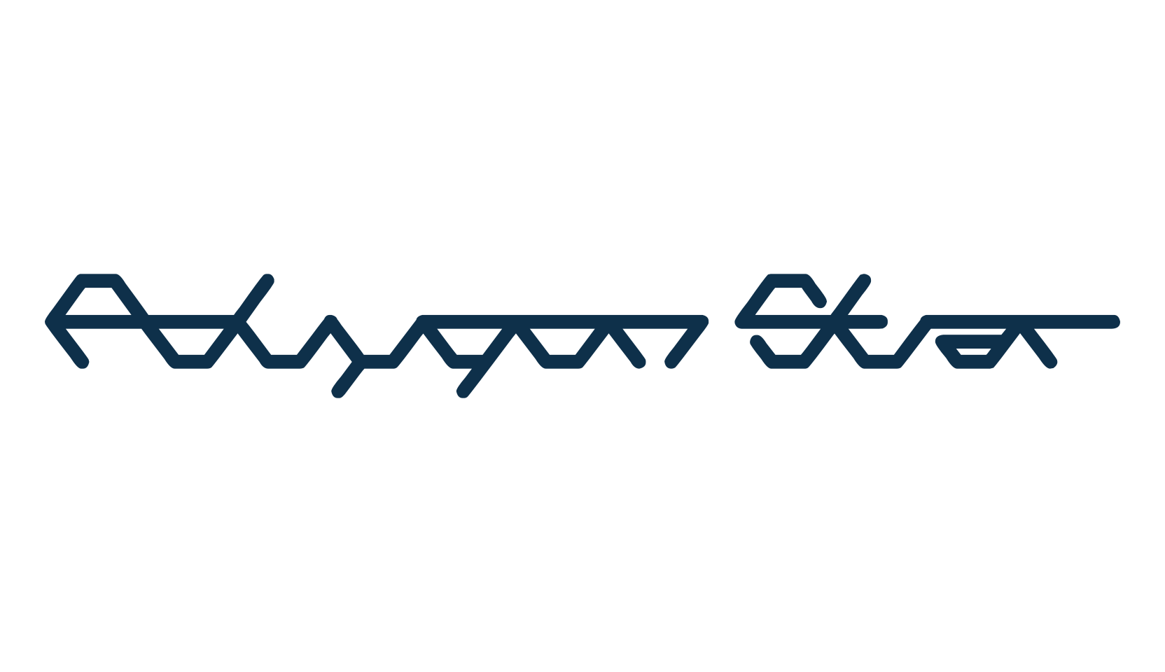 Polygon Star, various font preview