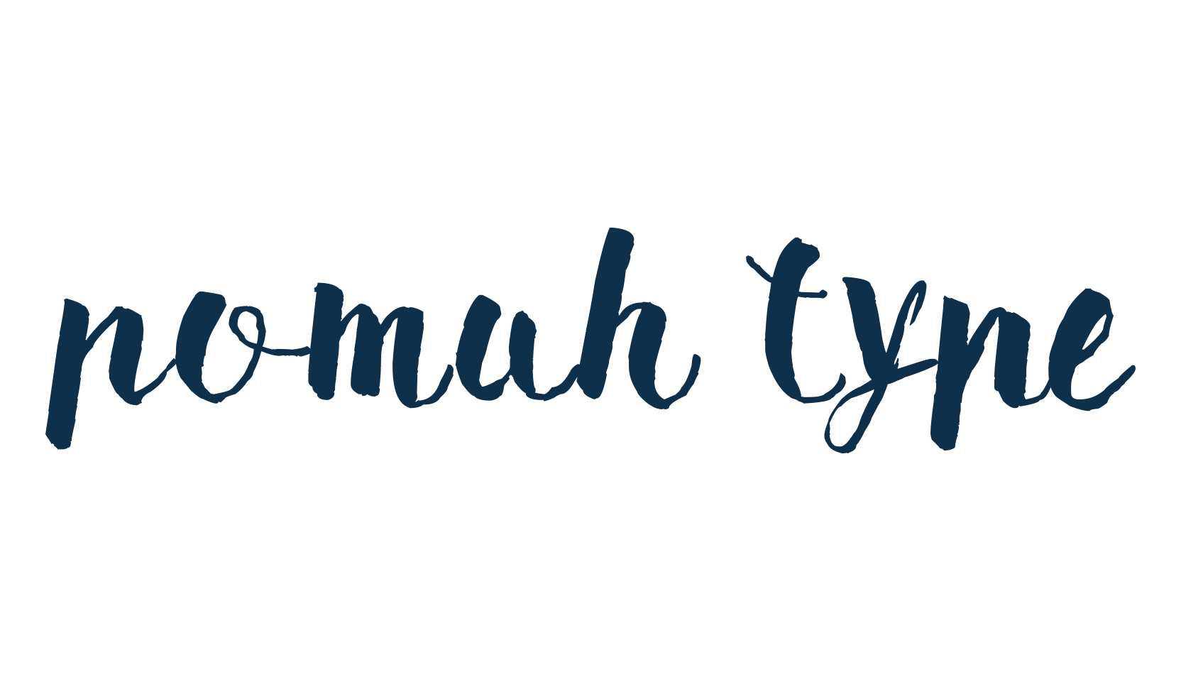 Pomah Type, script brush fancy decorative calligraphy font preview