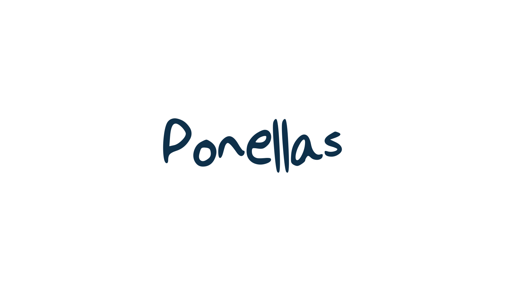 Ponellas, script handwritten fancy decorative calligraphy font preview