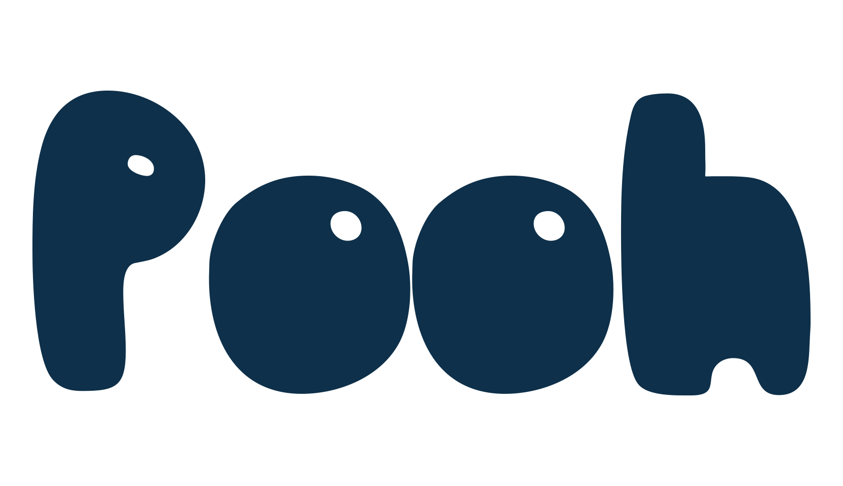 Pooh, fancy groovy decorative font preview