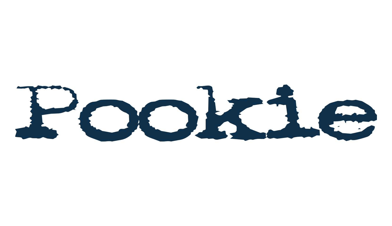 Pookie, typewriter font preview