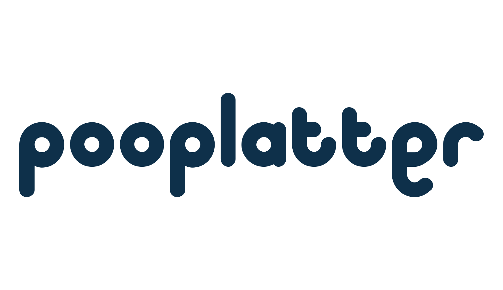 Pooplatter, fancy groovy decorative font preview