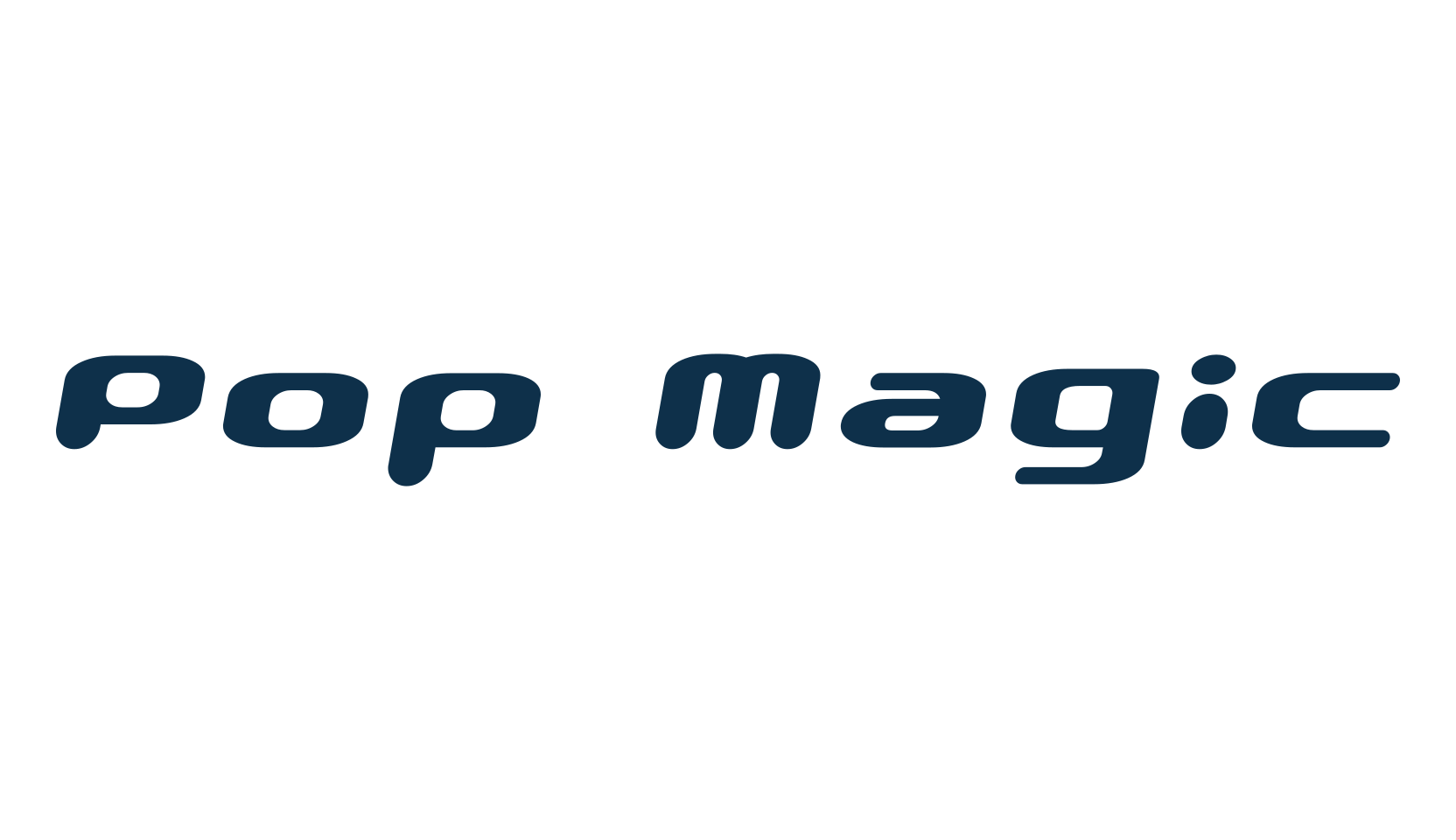Pop Magic, fancy groovy decorative font preview