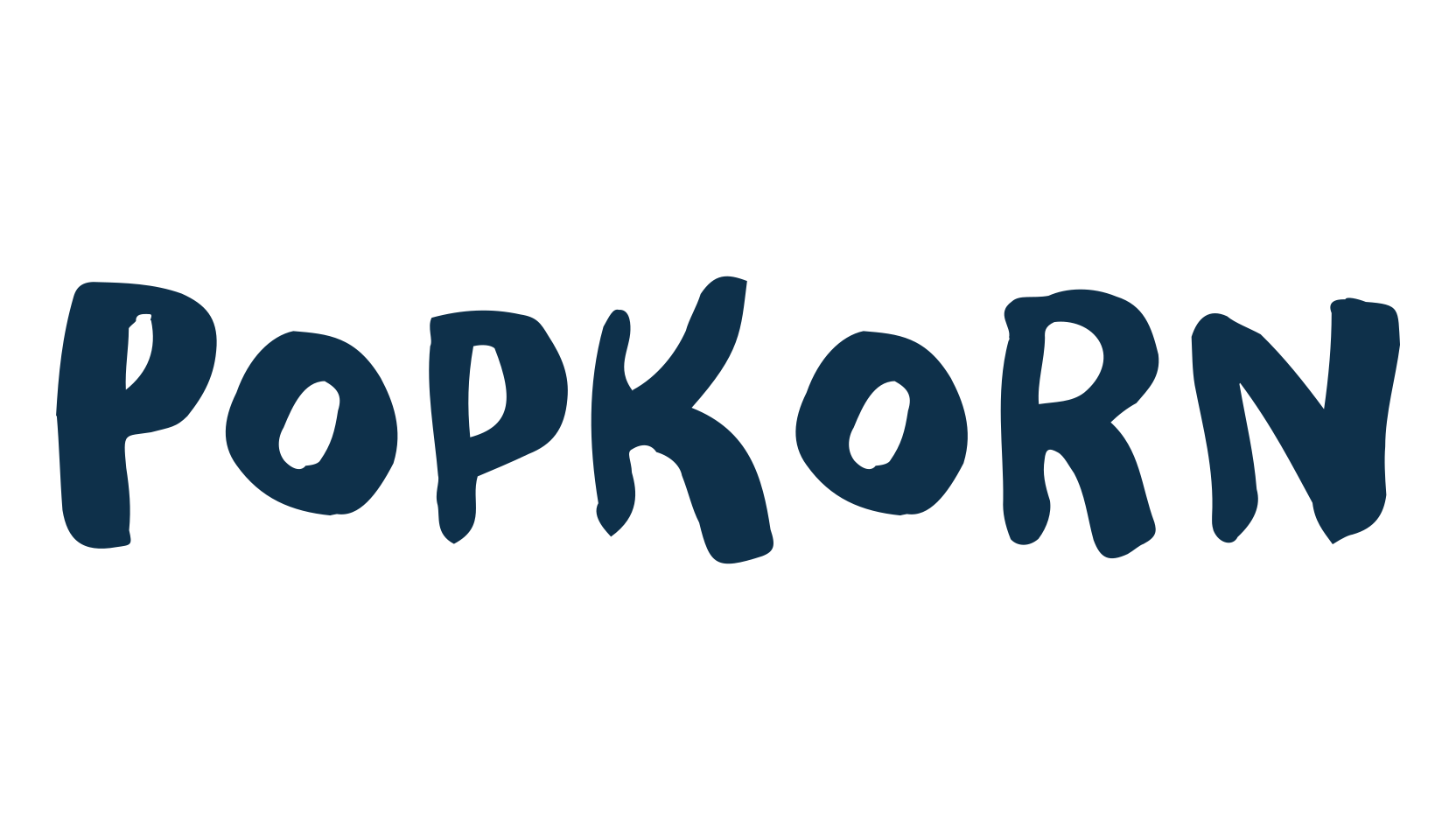 Popkorn, various font preview