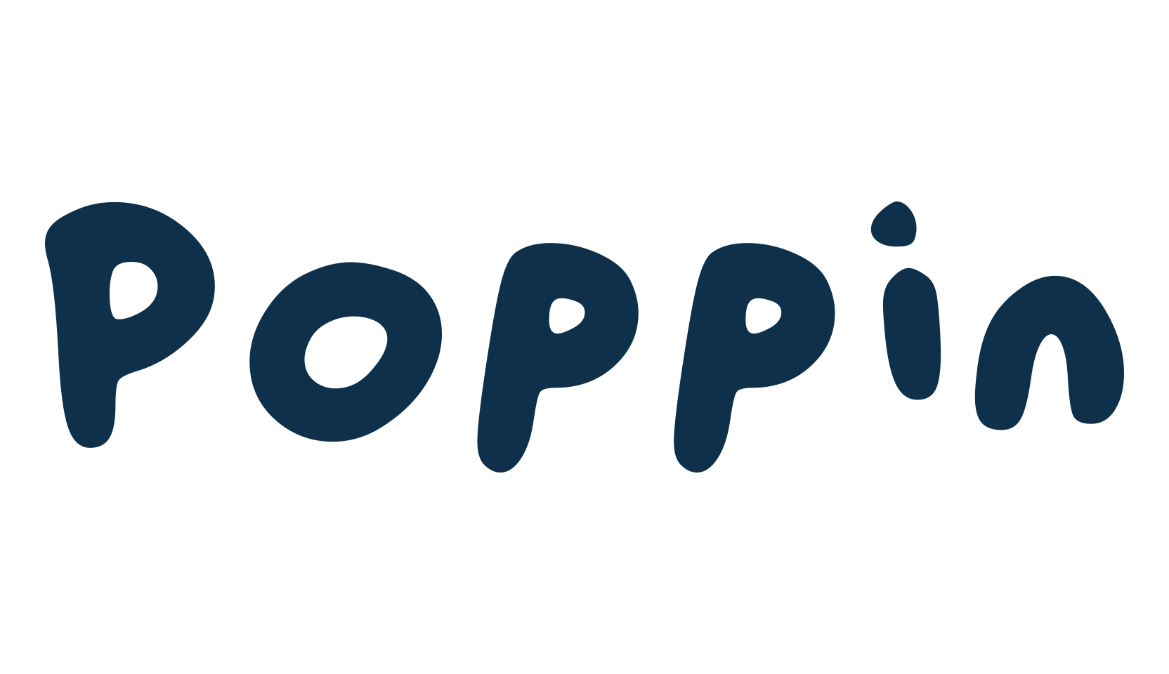 Poppin, script handwritten fancy decorative calligraphy font preview