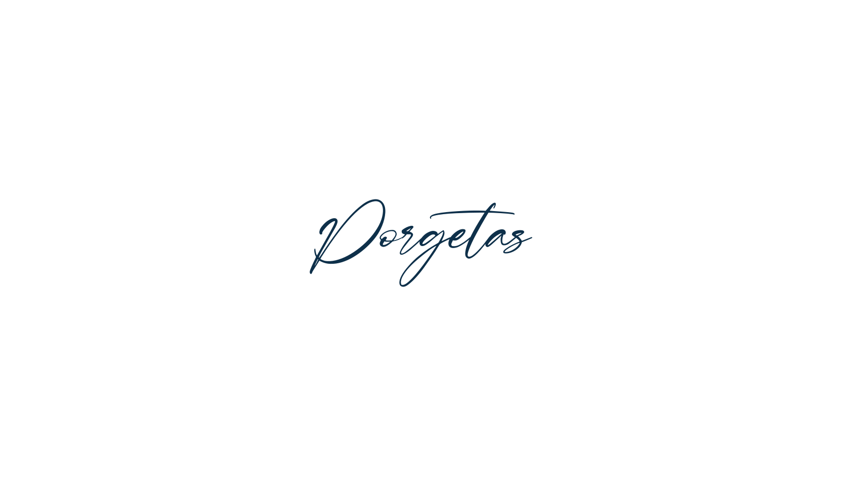 Porgetas, script handwritten fancy decorative calligraphy font preview