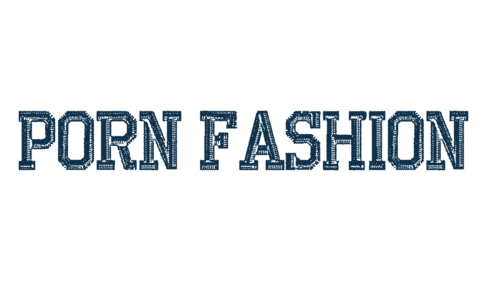 Porn Fashion, fancy old school decorative font preview
