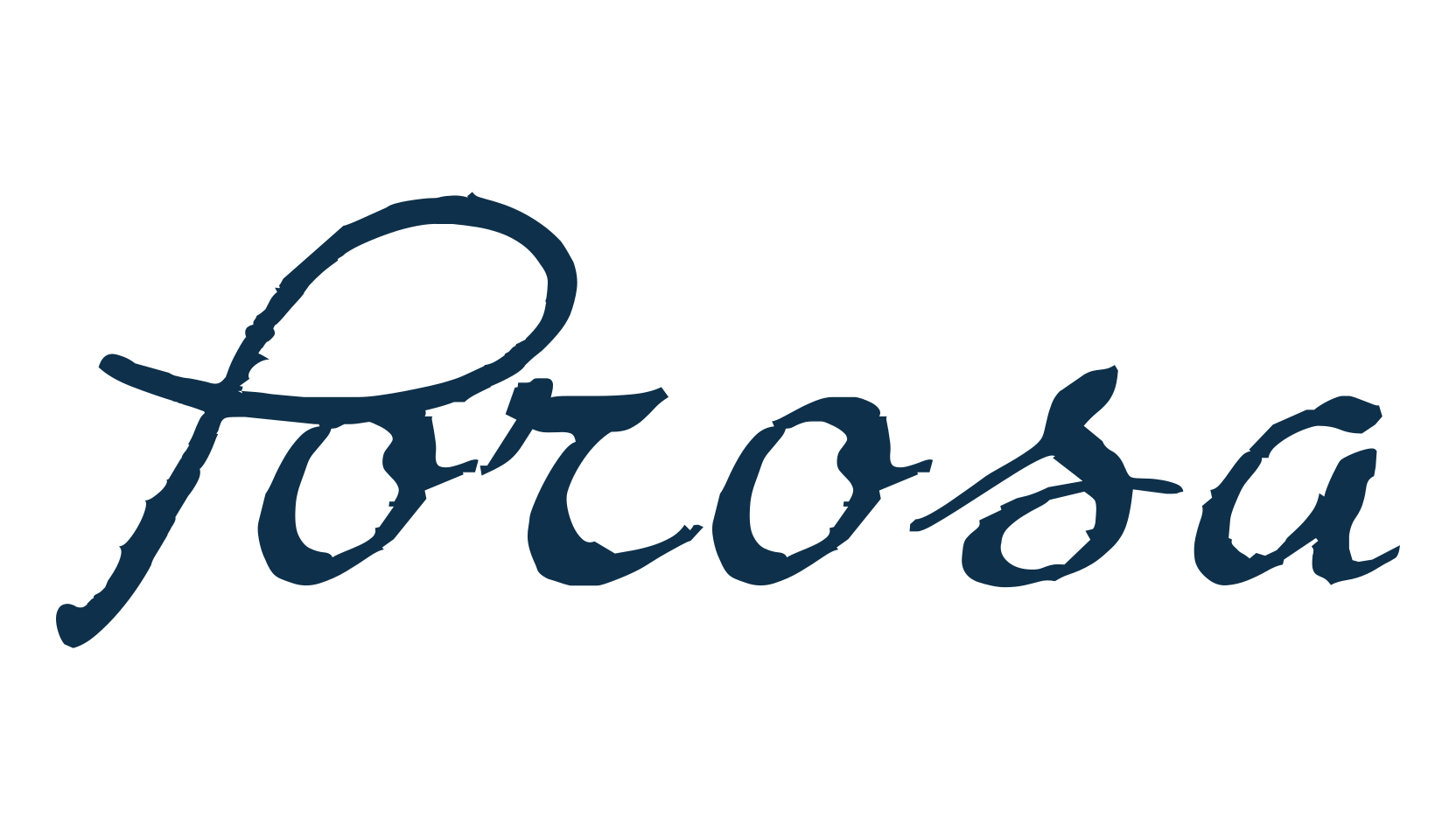 Porosa, fancy decorative font preview