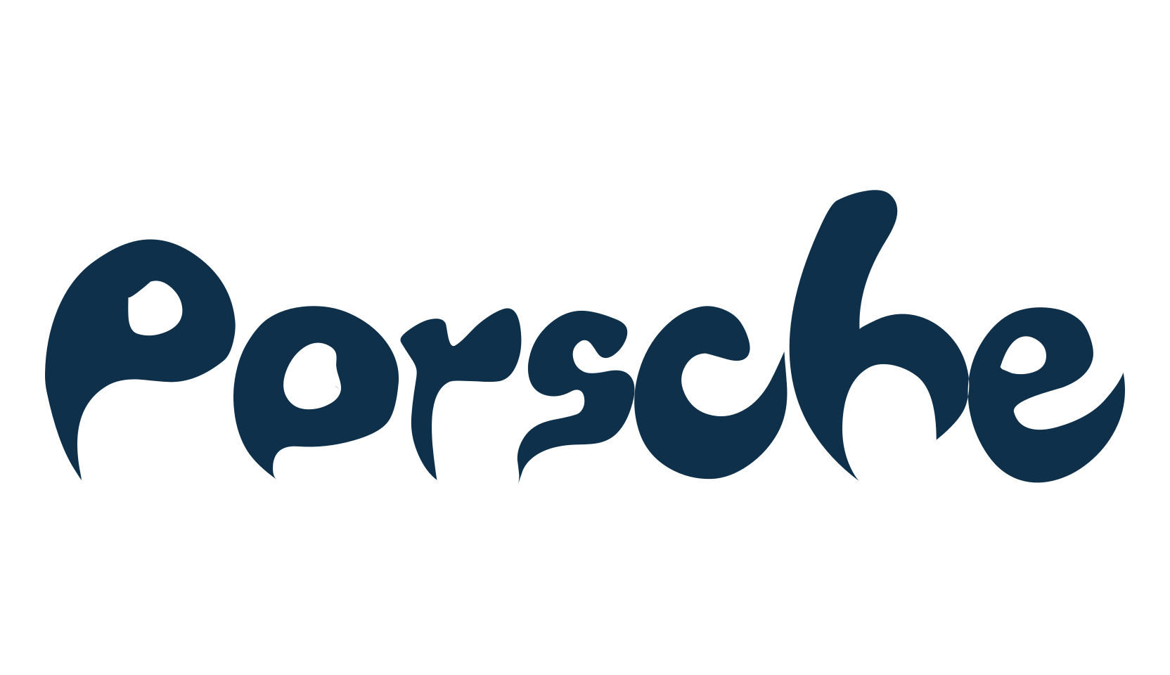 Porsche, fancy various decorative font preview