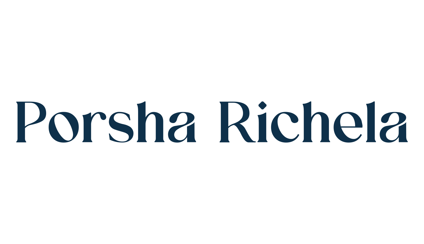 Porsha Richela, serif font preview