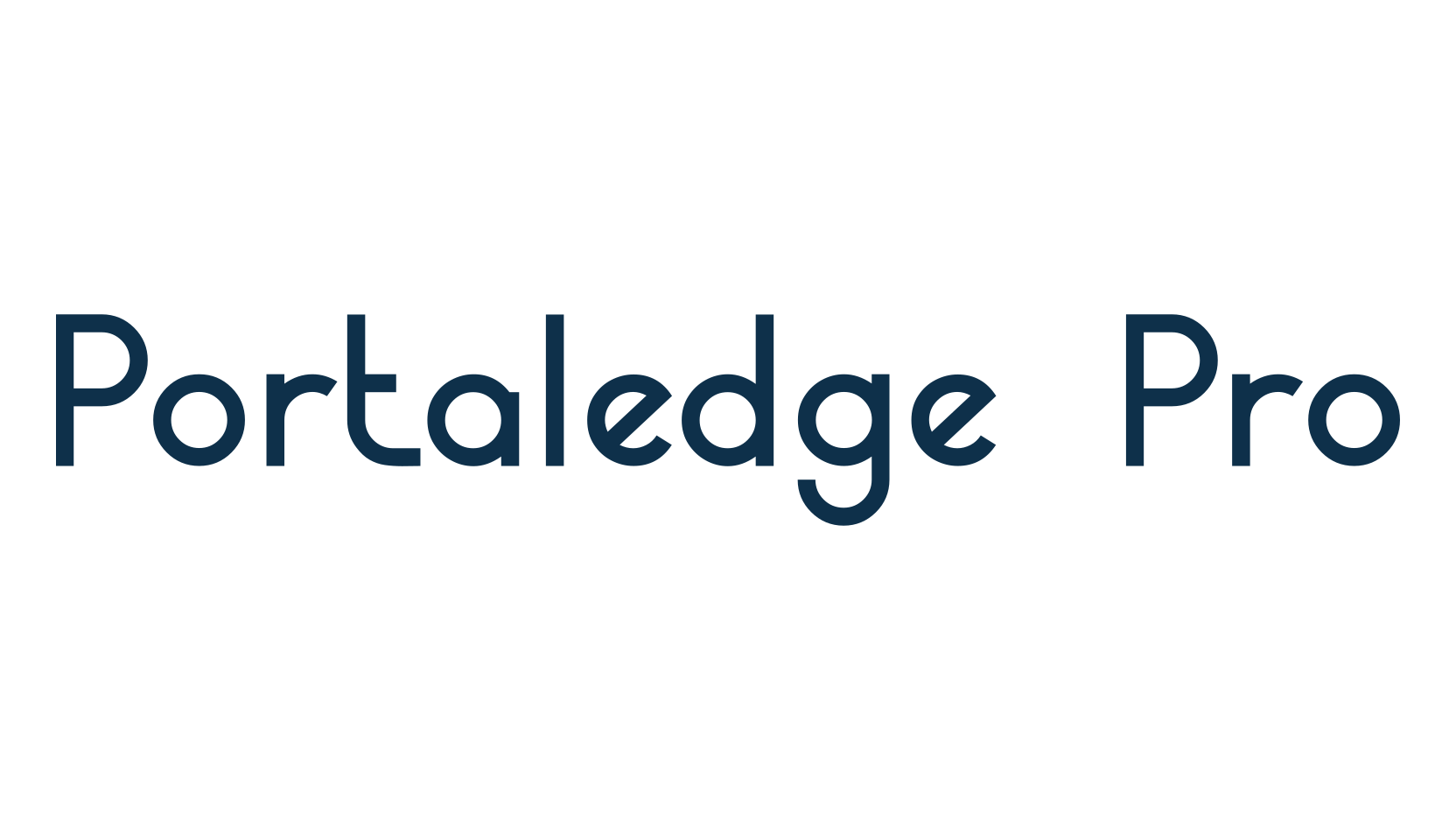 Portaledge Pro, sans serif font preview