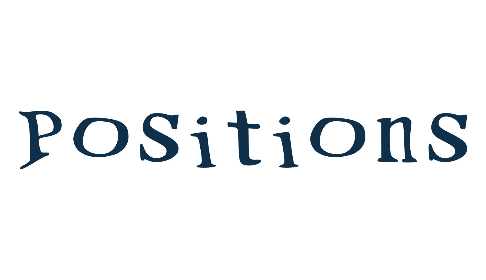 Positions, distorted font preview