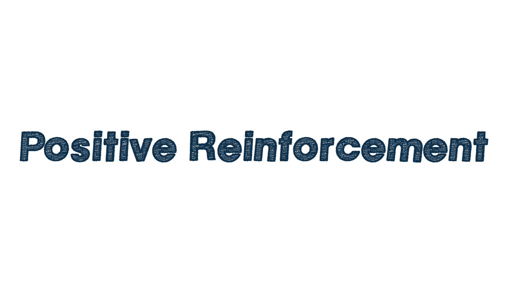 Positive Reinforcement, fancy eroded decorative font preview