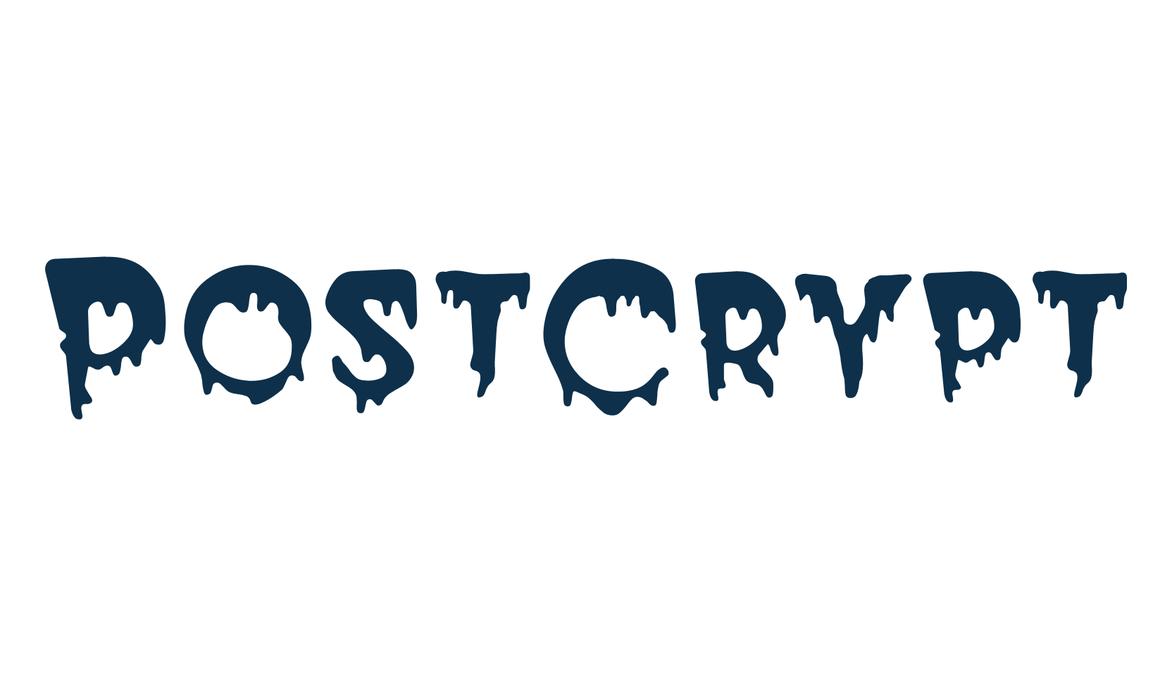 PostCrypt, halloween font preview