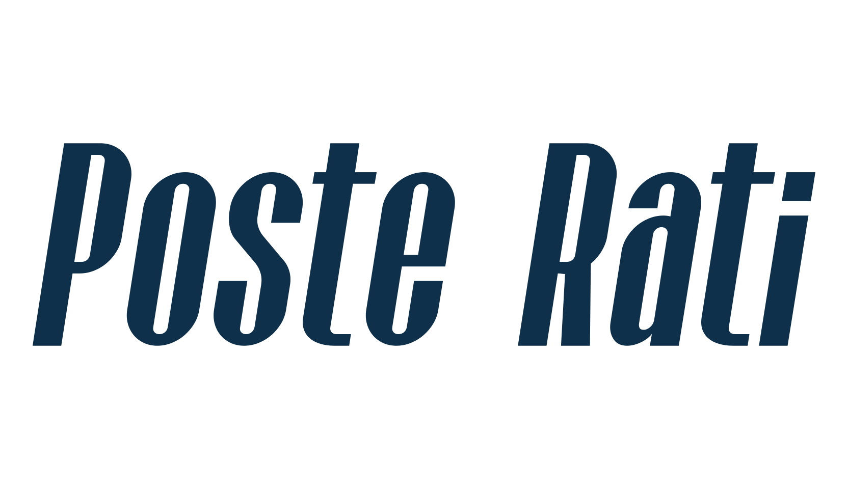 Poste Rati, basic sans serif font preview