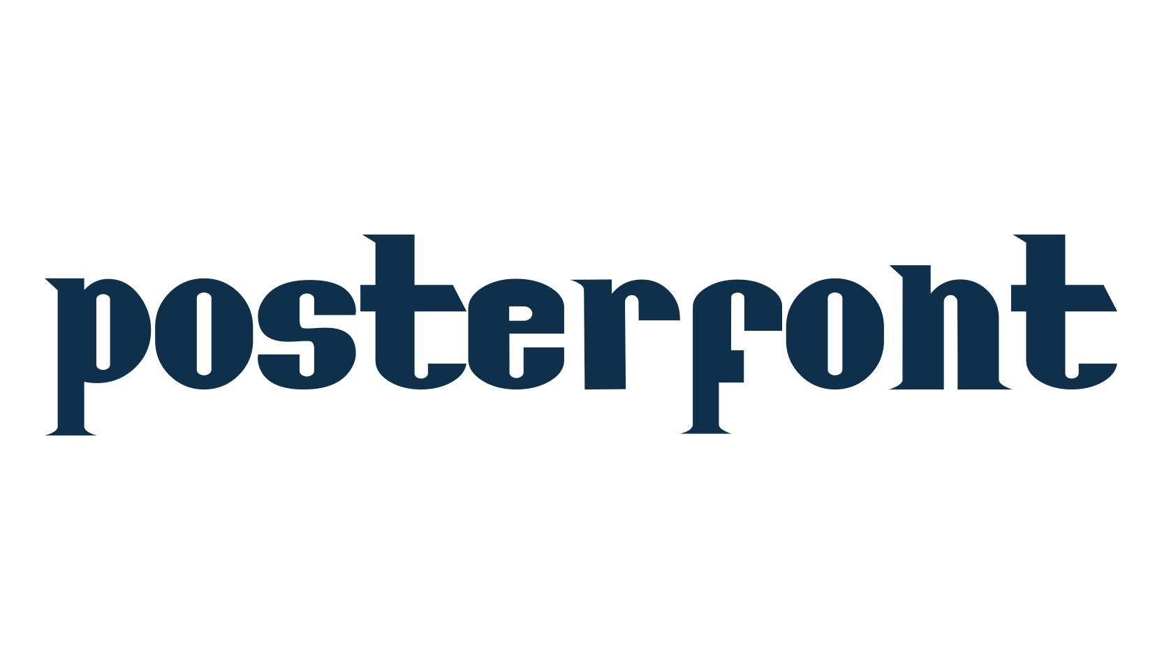 Posterfont, fancy various decorative font preview
