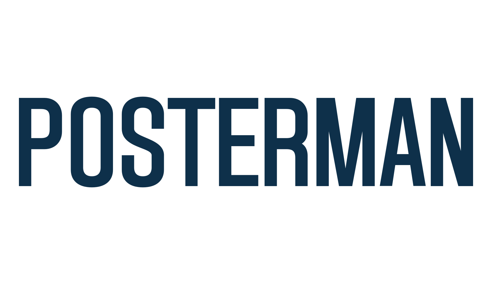 Posterman, sans serif font preview