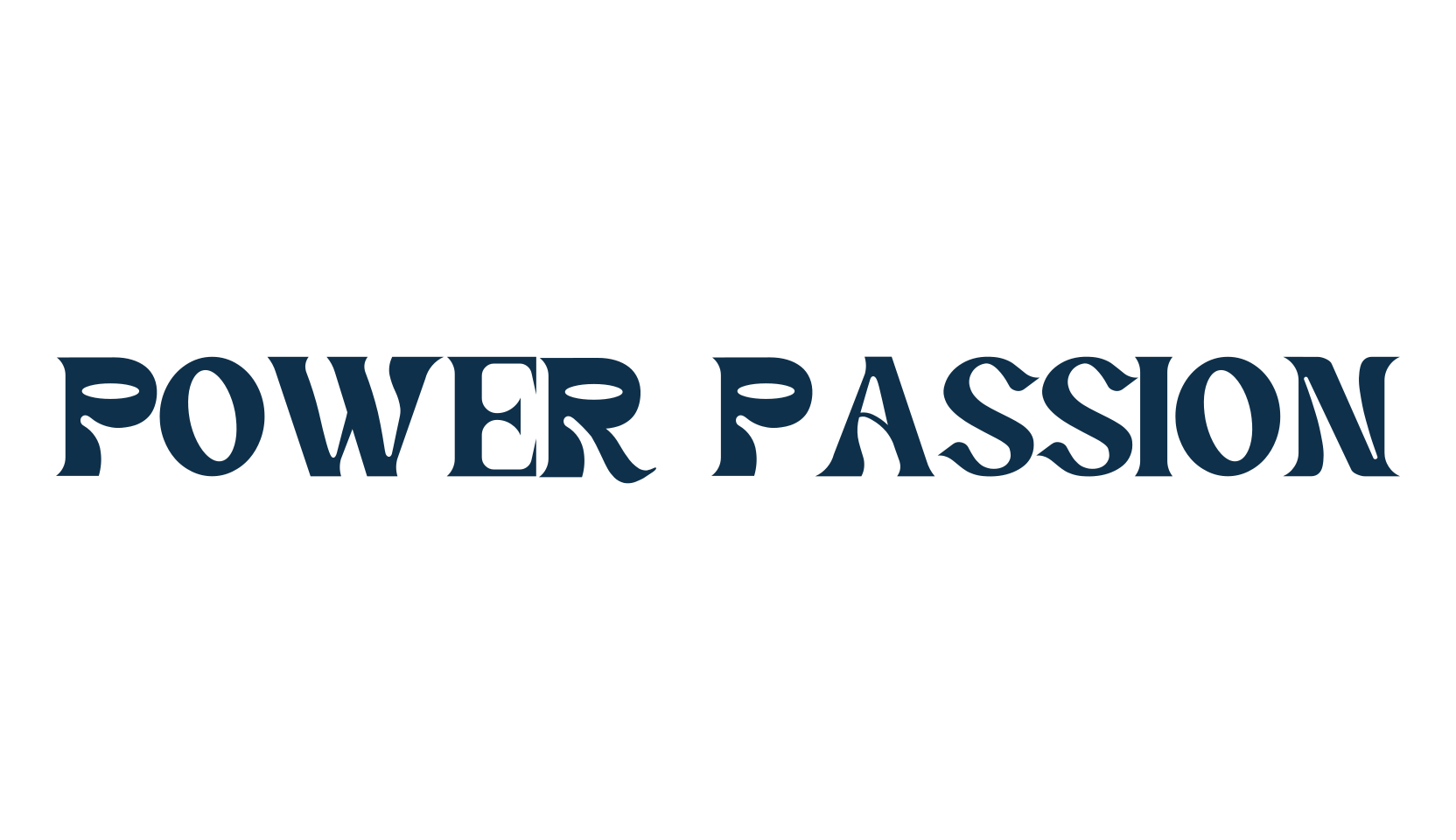 Power Passion, groovy font preview