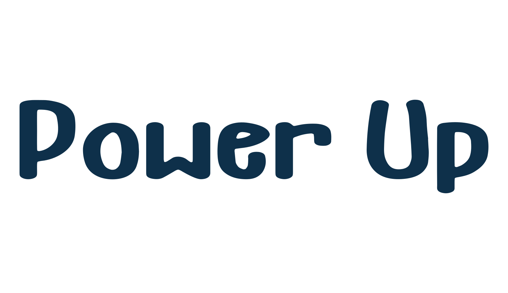 Power Up (power-up), various font preview