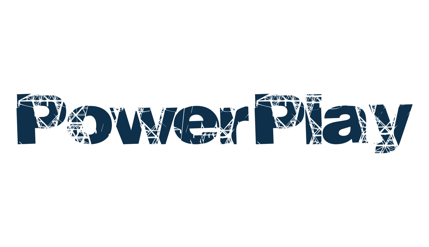 Power Play, eroded font preview