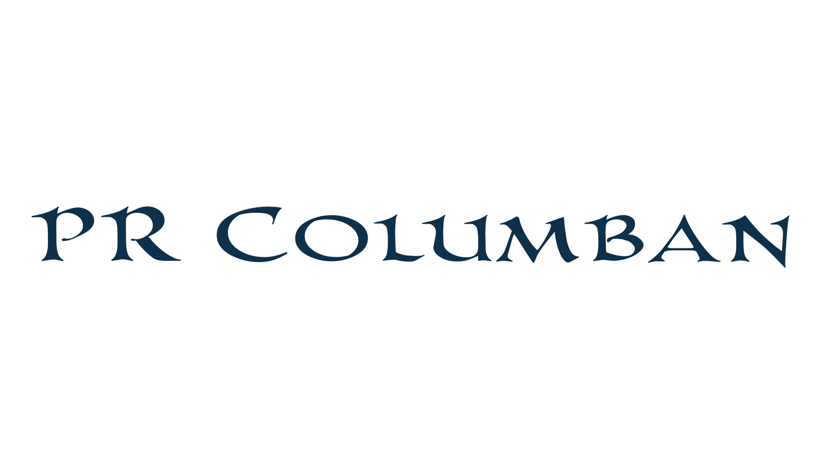 PR Columban, celtic font preview