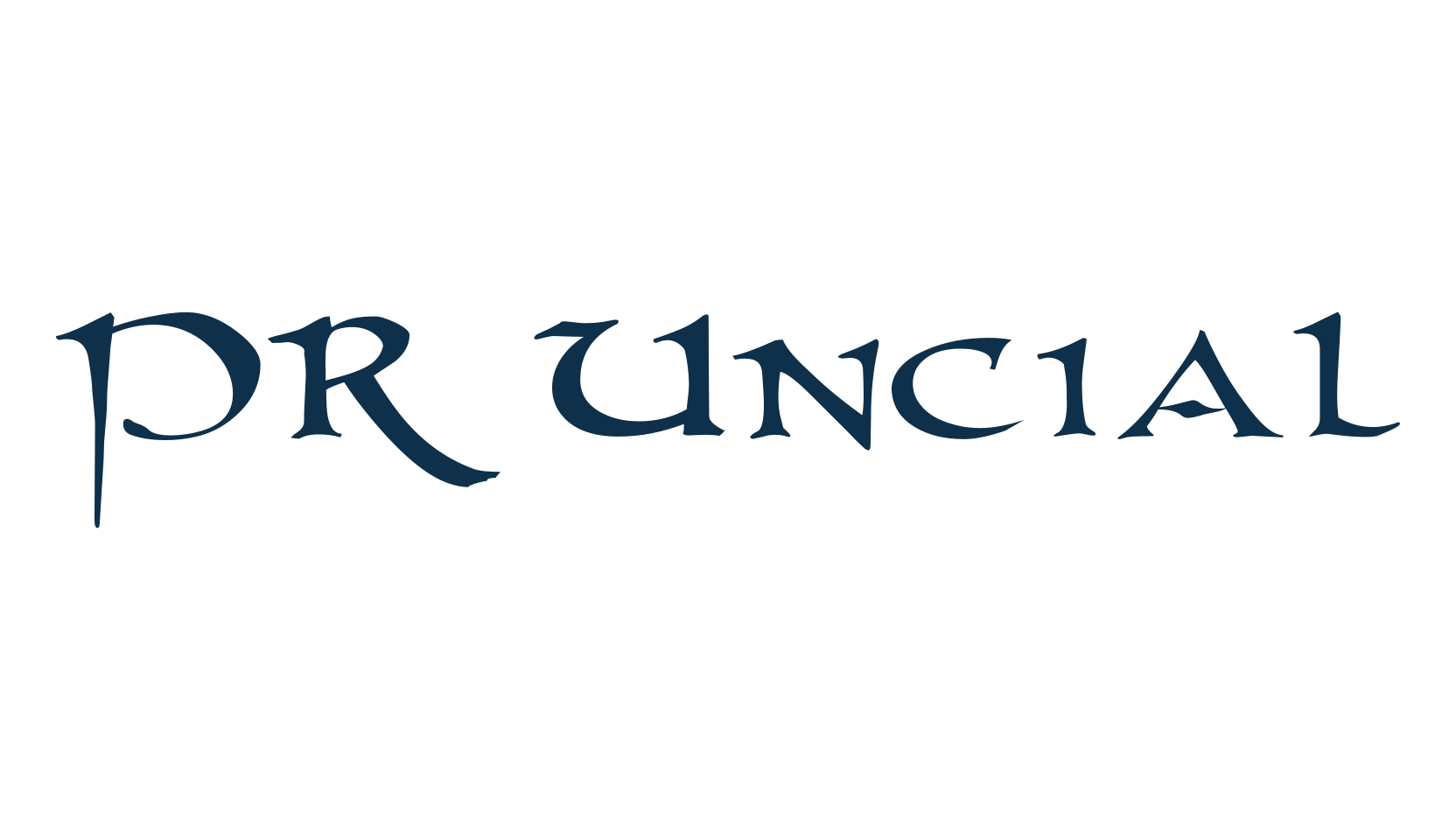 PR Uncial, gothic celtic font preview