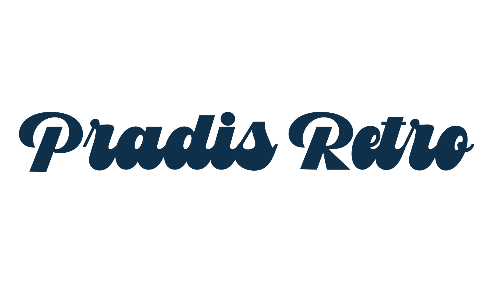 Pradis Retro, old school font preview