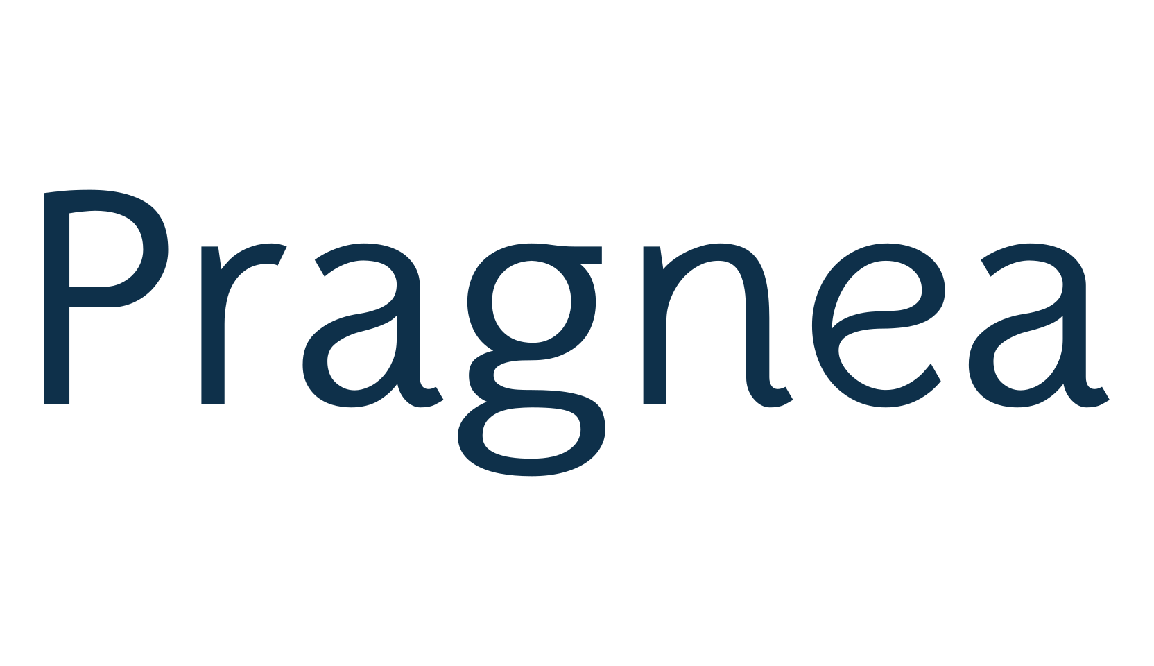 Pragnea, basic sans serif font preview