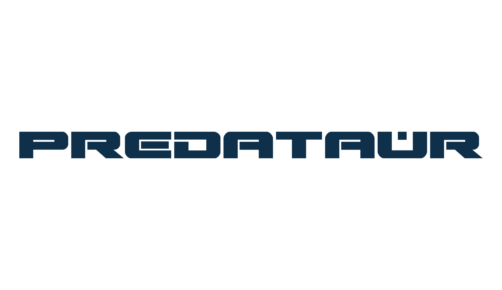 Predataur, sci-fi font preview