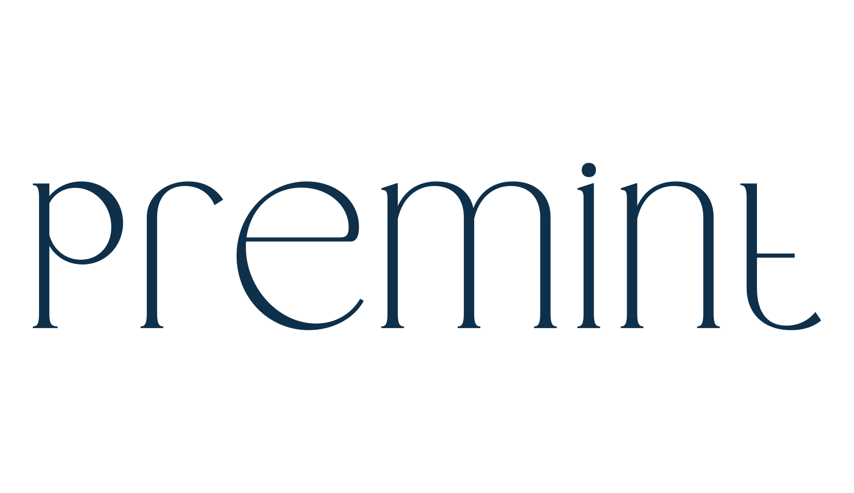 Premint, basic serif font preview