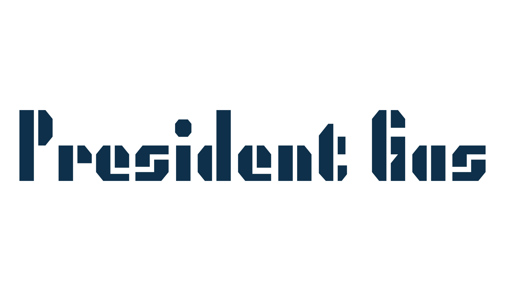 President Gas, fancy stencil, army decorative font preview