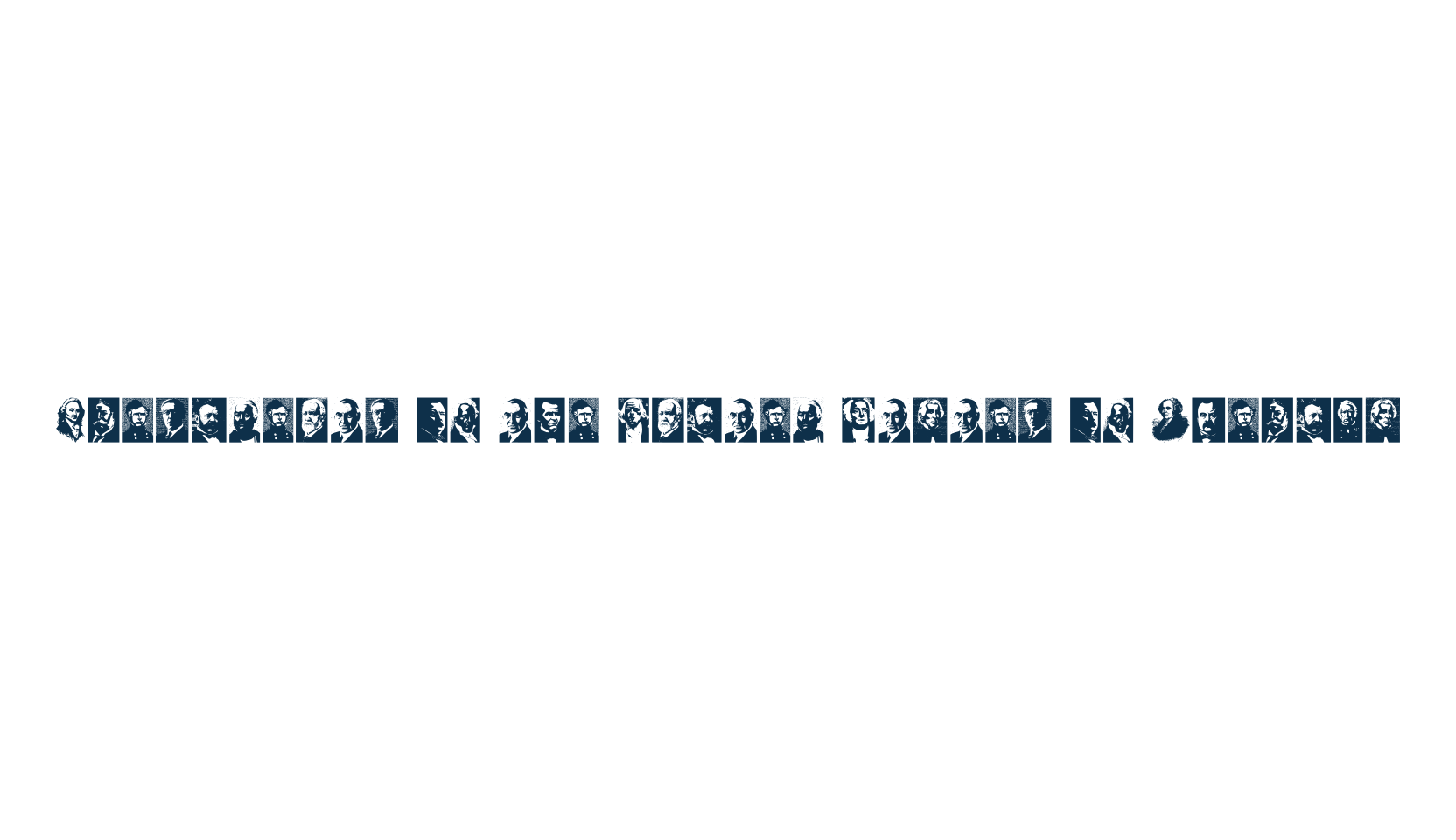 Presidents of the United States of America, display market font preview
