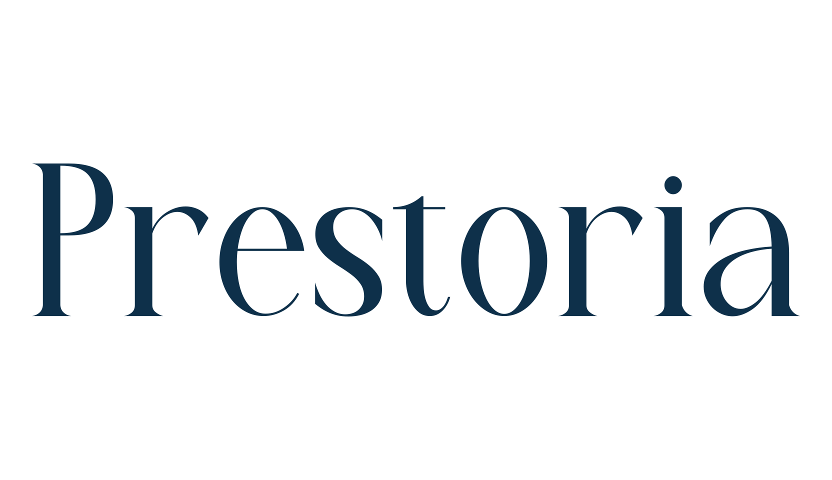 Prestoria, serif font preview