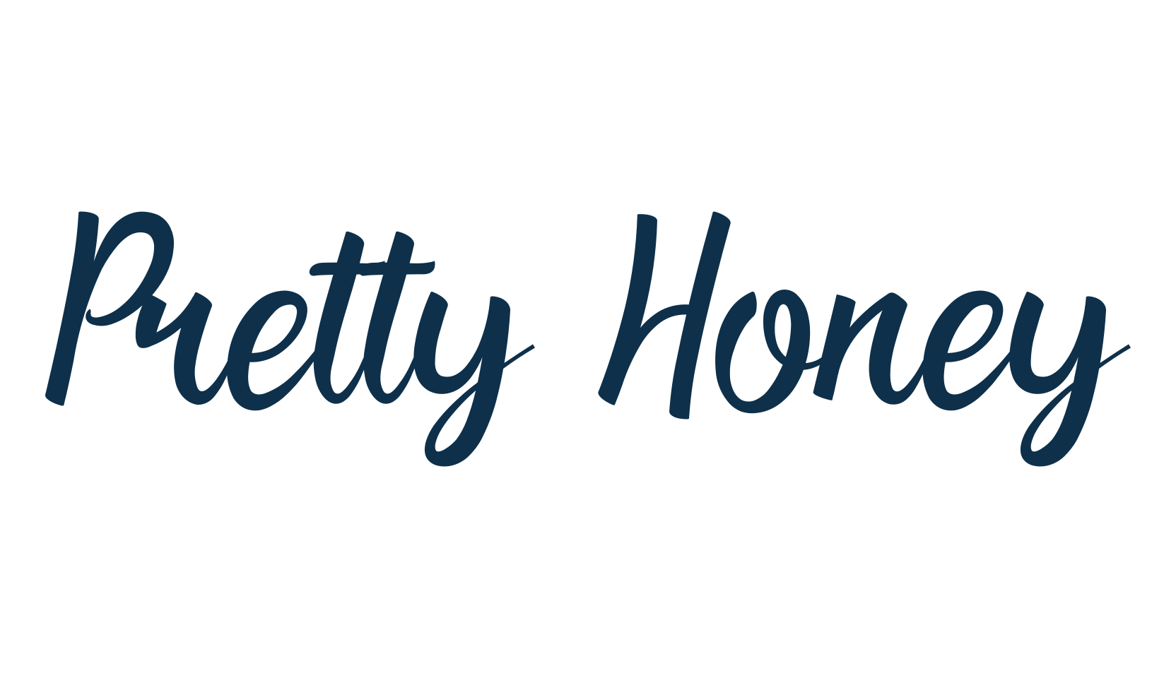 Pretty Honey, script calligraphy fancy decorative font preview