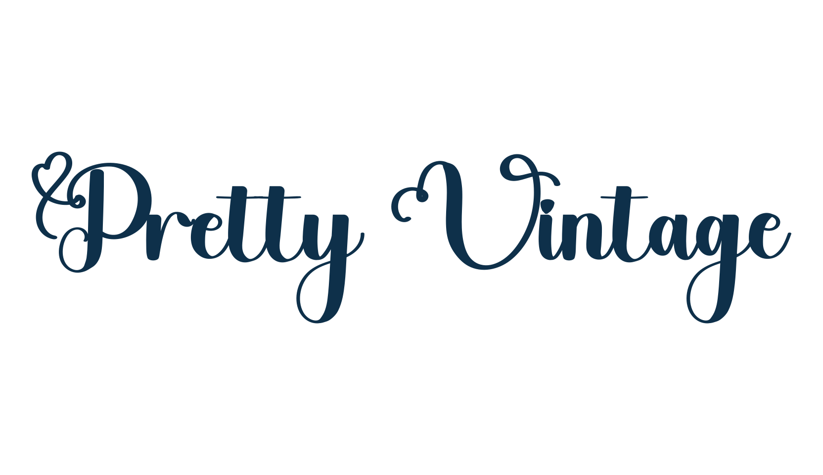 Pretty Vintage, display market font preview