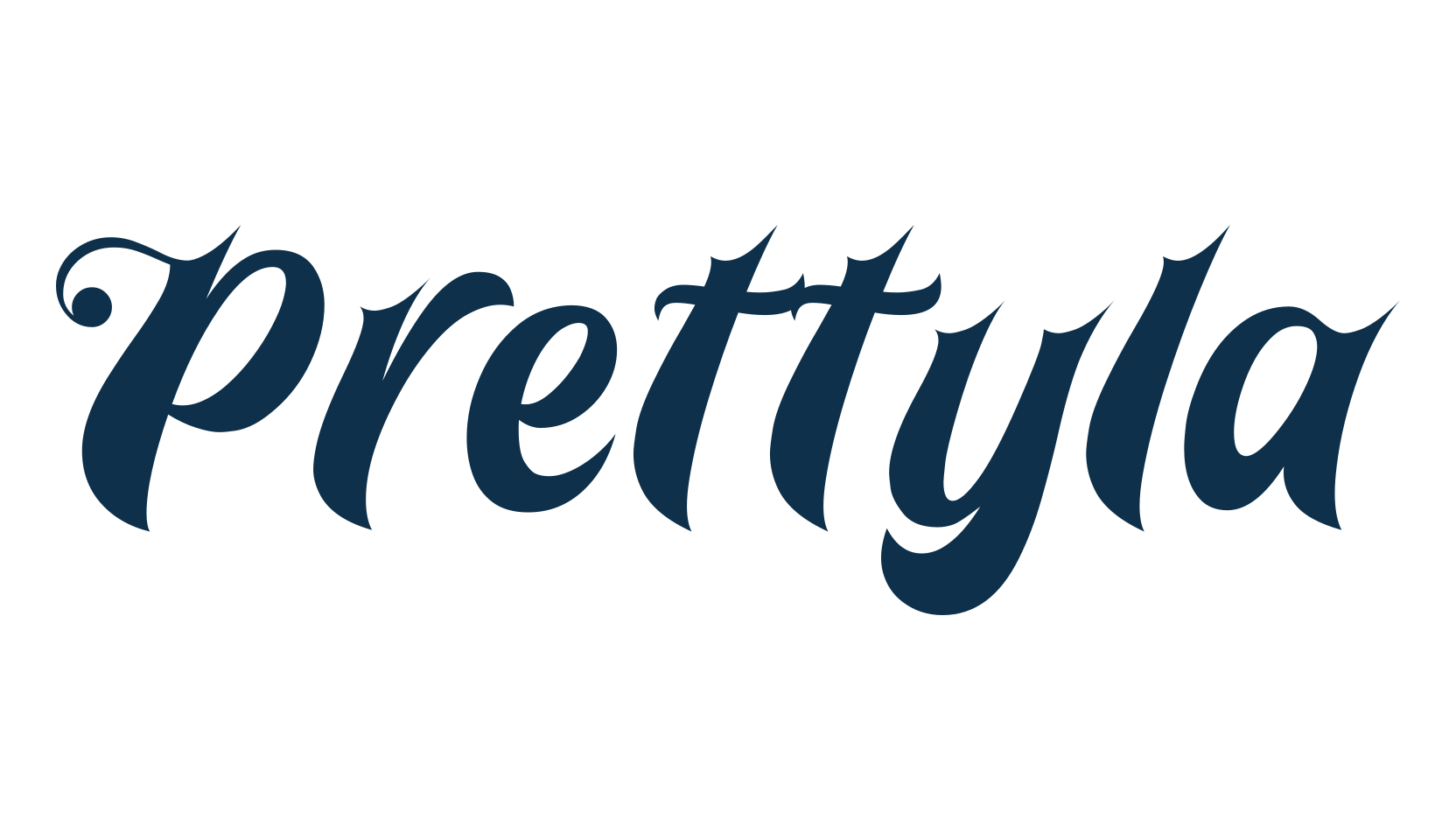 Prettyla, various font preview
