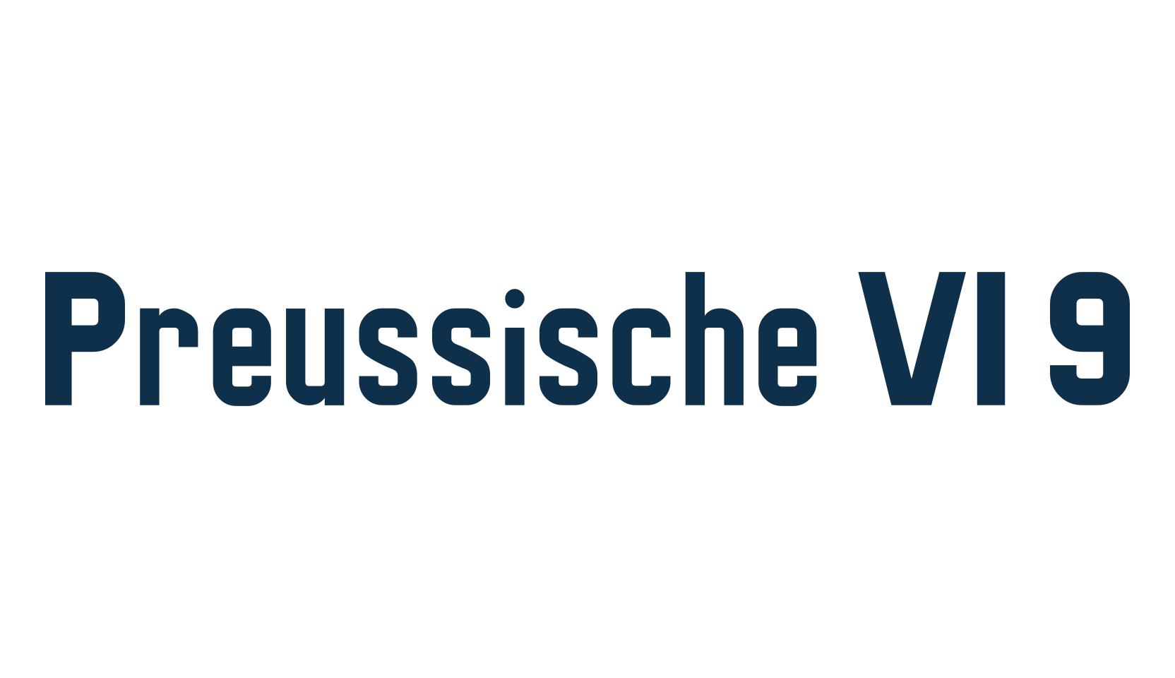 Preussische VI 9, basic sans serif font preview