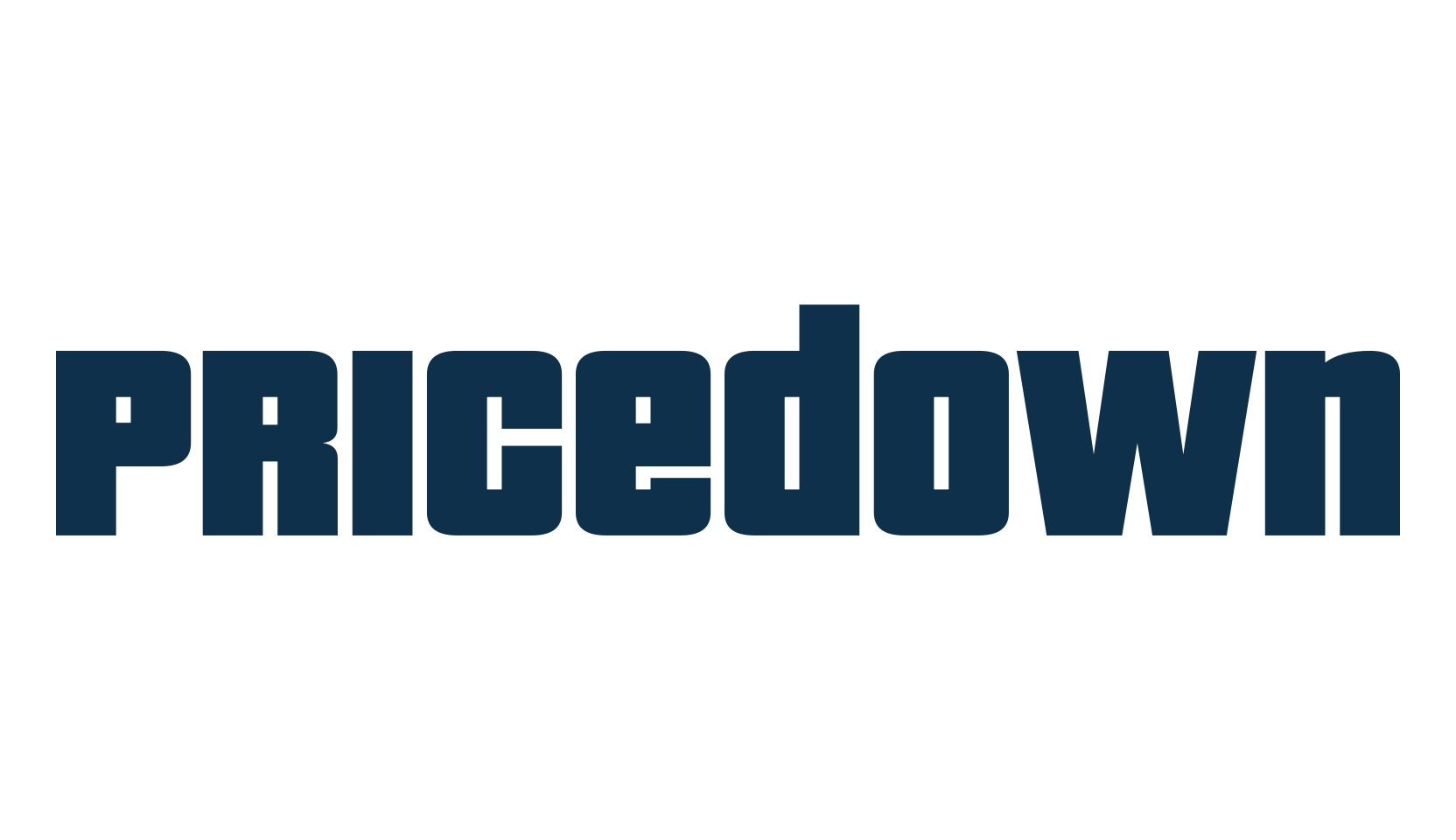 Pricedown, various font preview