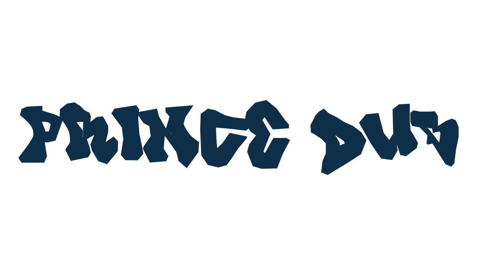 Prince Dub, script graffiti fancy decorative calligraphy font preview
