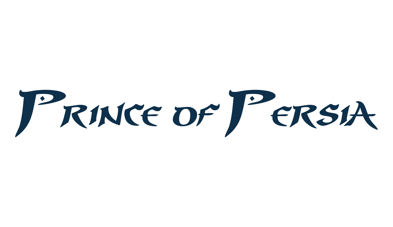 Prince of Persia, various font preview