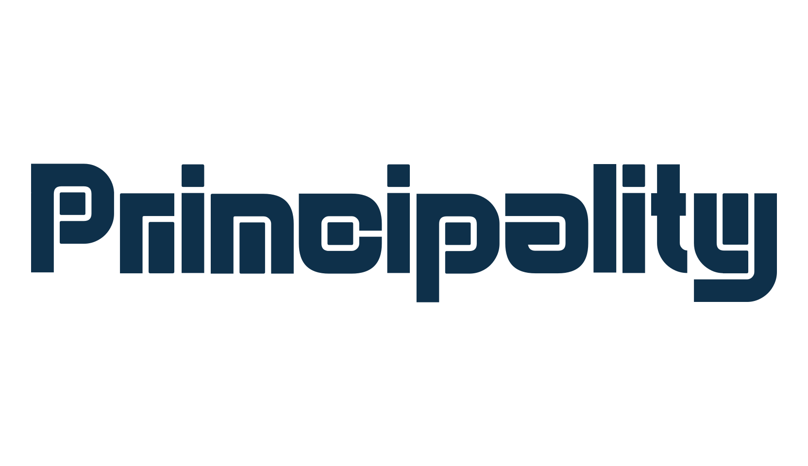 Principality, fancy various techno sci-fi font preview
