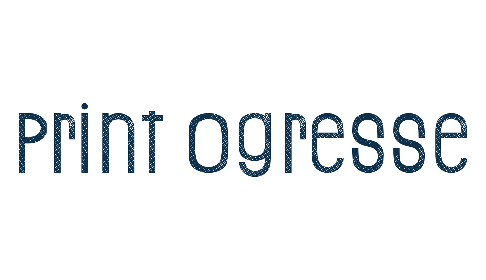 Print Ogresse, fancy various decorative font preview