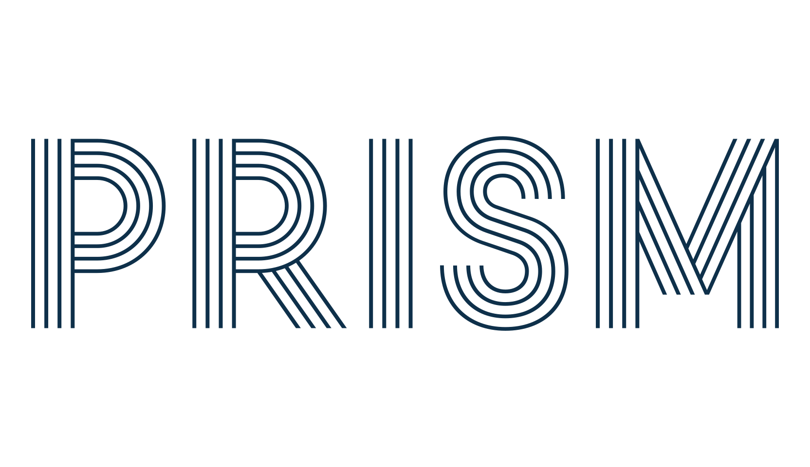 Prism, fancy groovy decorative font preview