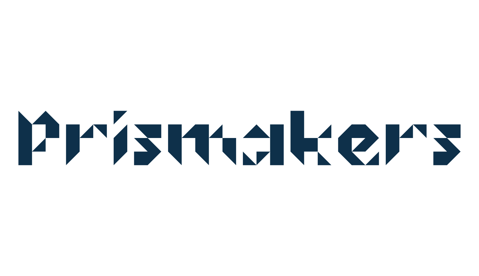 Prismakers, techno square sci-fi font preview