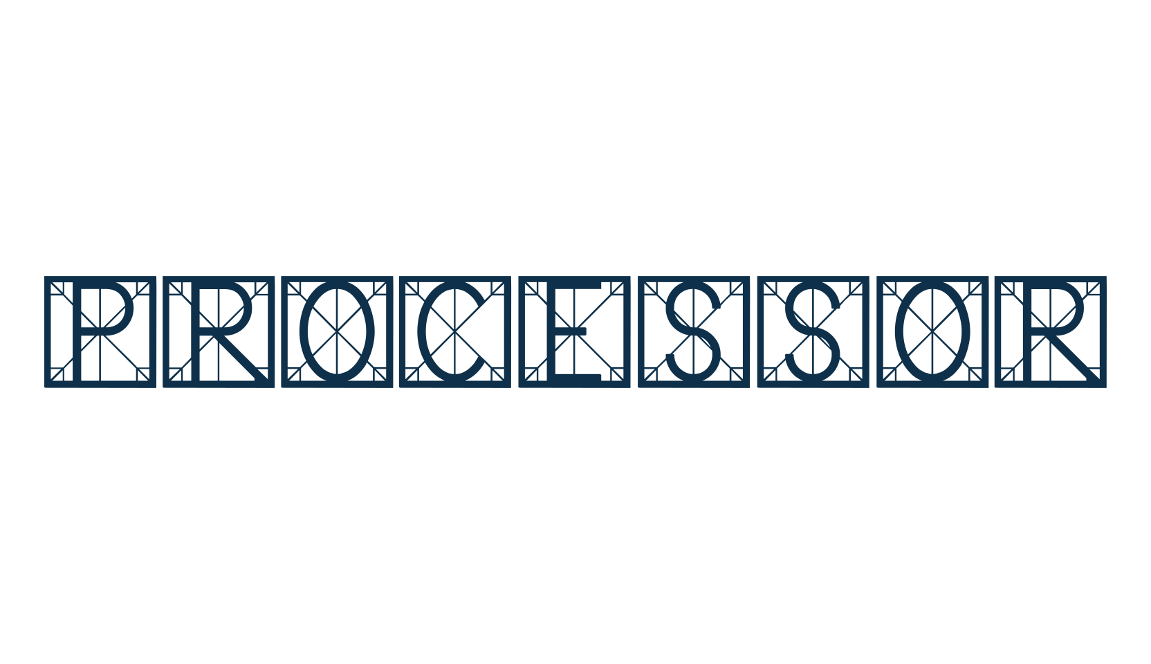 Processor, grid font preview