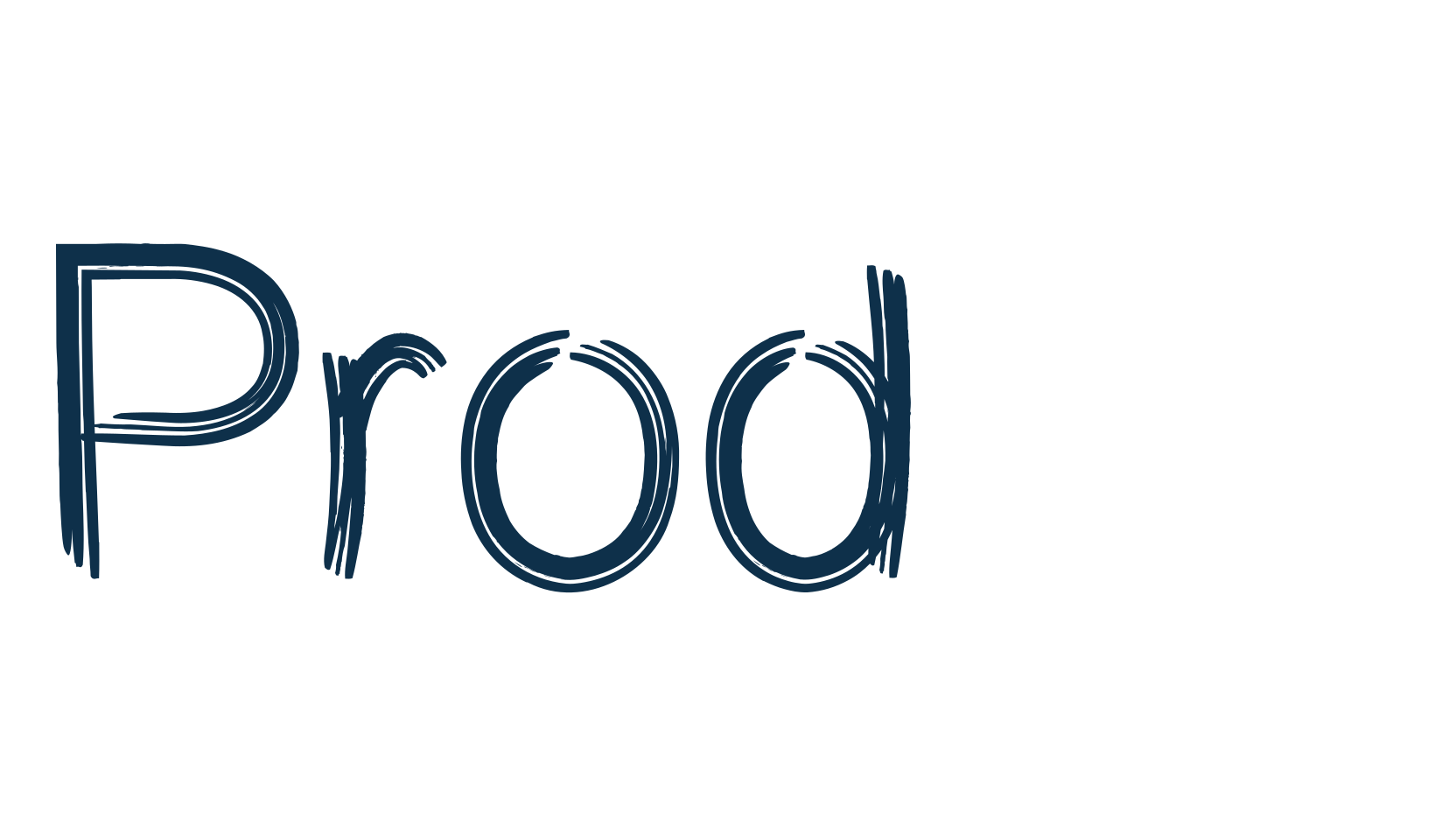 Prodeo, brush font preview